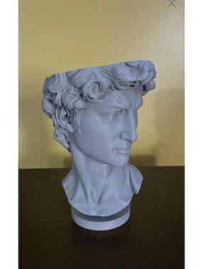 DAVID Bust Sculpture Planter Roman Home Decor